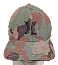 Hurley Men s Performance Camo FlexFit Hat S/M Nike Dri-FIT Yupoong