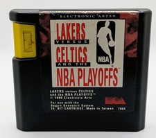 Lakers vs. Celtics and the NBA Playoffs Sega Genesis 1990 Cartridge Only