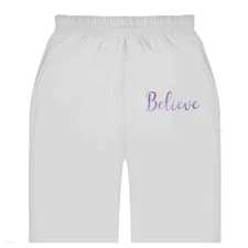 'Believe' Adult Sweatpants / Joggers (JO040706)