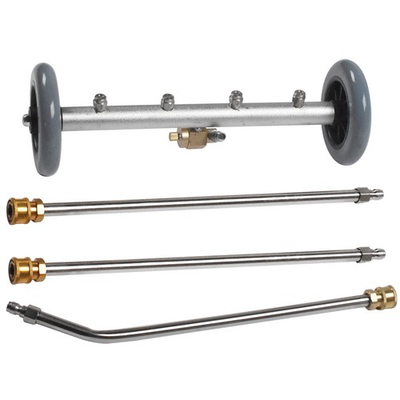 #ad 16quot; Dual Function Undercarriage Pressure Washer Cleaner w 4 nozzles amp; 3 Wand $35.69