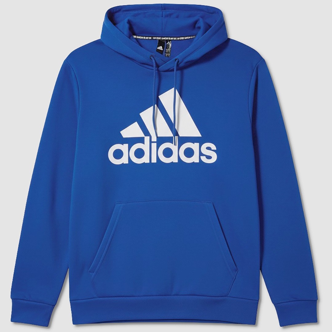 Adidas Big Logo Hoodie - NWT Mens Size Medium Royal White - 45534-FL3 6790₽