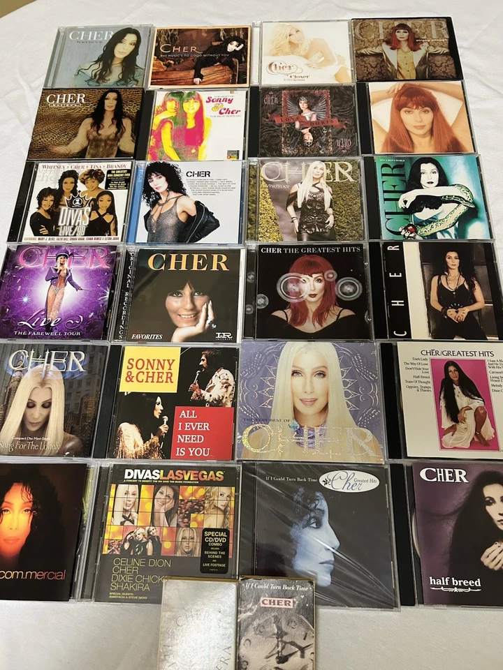 CHER Extravaganza Cd Lot Live The Farewell Tour Believe Hits Pop Diva Vh1 Live Foto 4 de 4