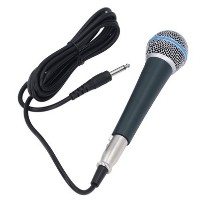 Handheld Wired Microphone Professional Cardioid Dynamic Vocal Mic With 3 Pin SET