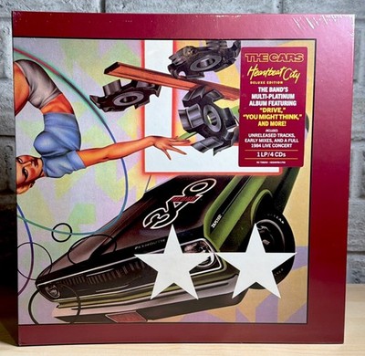 The Cars Heartbeat City Rhino 40th Anniversary Deluxe Ed. 4 CD + 1