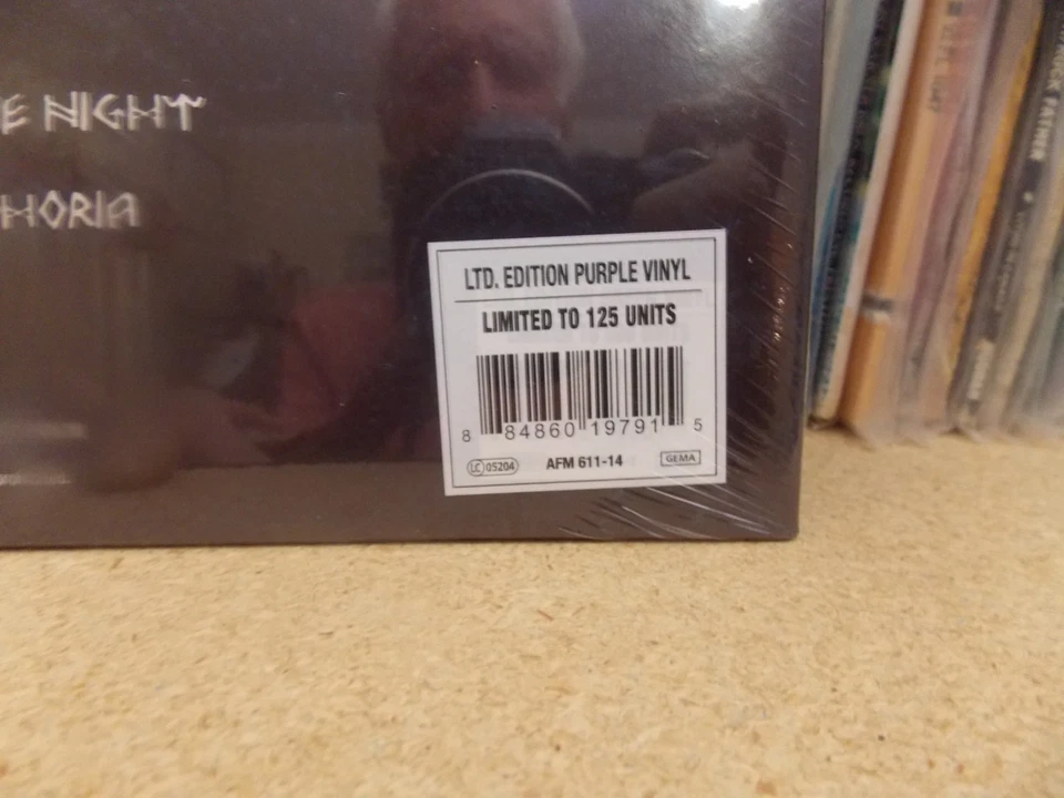 Leaves' Eyes LP, Sign Of The Dragonhead, NEW & RARE, 1 of only 125 in purple - Image 4 of 4