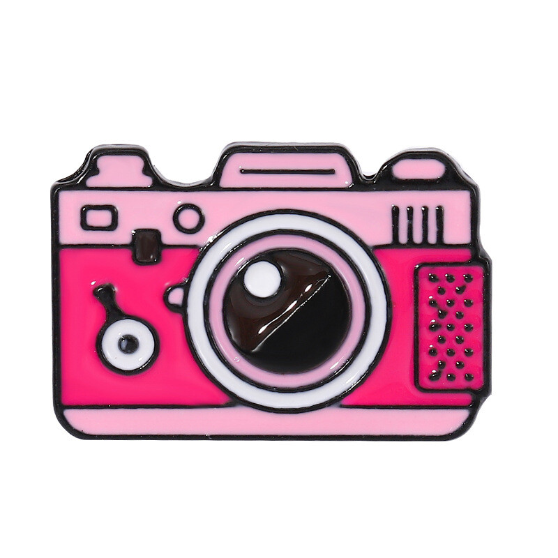 Cartoon Camera Brooch Brooch Lapel Pin Enamel Pins Badge Brooches