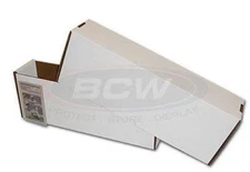 3 BCW SUPER VAULT Graded Trading Card Storage Boxes corrugated cardboard box