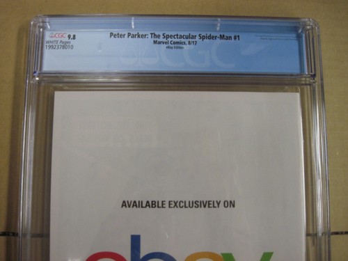 Peter Parker Spectacular Spider-Man #1 2017 Cassaday eBay CGC 9.8 Marvel - Picture 5 of 6