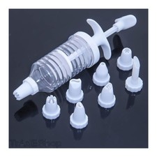 x Siringa Dolci Decorazione Torte Biscotti + 8 Beccucci  Pasticceria dfh