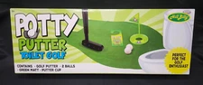 NEW Potty Putter Toilet Golf Game Gag Gift Fathers Day Fun Funny