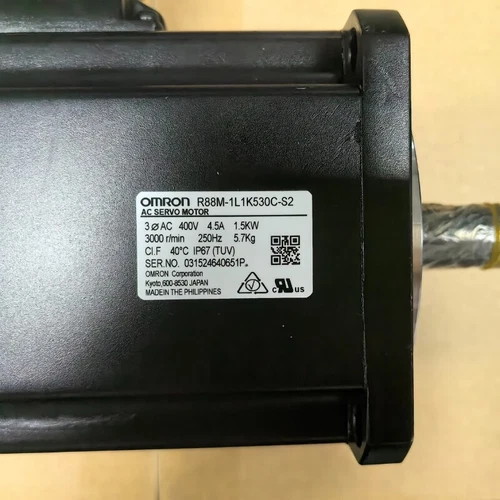 New OMRON R88M-1L1K530C-S2 Servo Motor 1PC R88M1L1K530CS2 Expedited Shipping - Picture 3 of 5