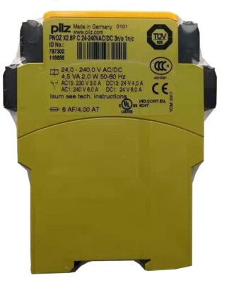 787302 New Sealed MUSHROOM PNOZ Safety Relay 787302