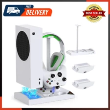 Cooling Fan with Charging Stand for Xbox Series S Console and Controller Dual