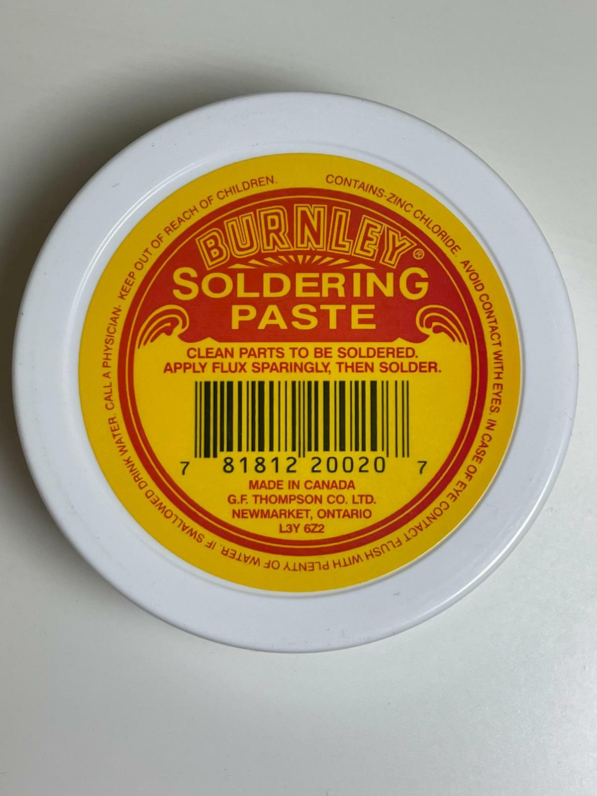 Burnley Soldering Paste Flux 57g Pine tree resin 2oz US Seller fast