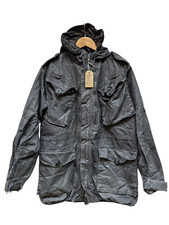 Black SAS Army Issue Black Rip Stop Combat Tactical Smock Jacket 46" Chest #612