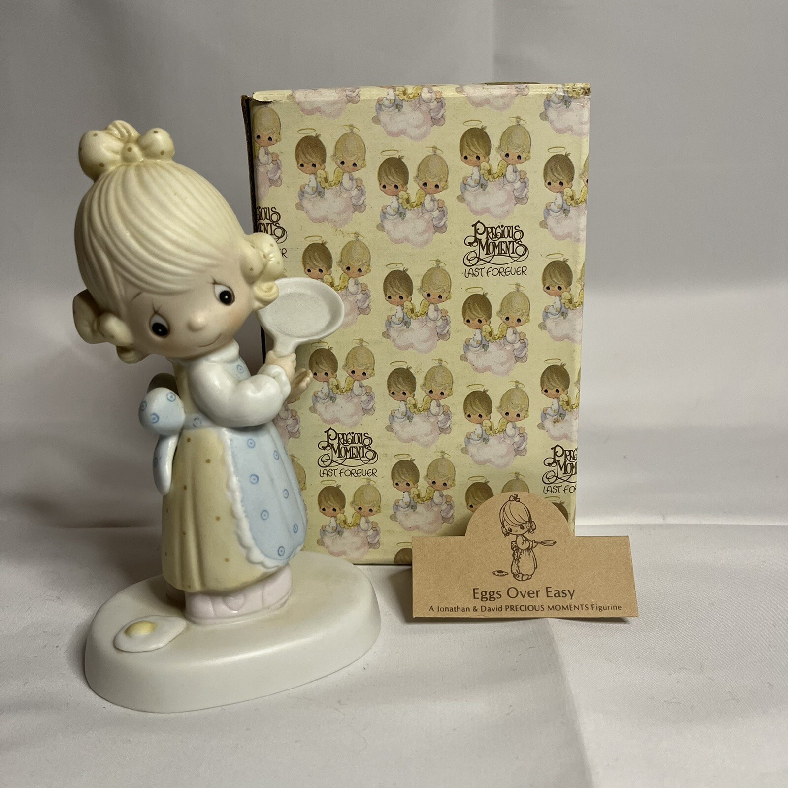 PRECIOUS MOMENTS “Eggs Over Easy” Figurine with box E3118 (1979) eBay