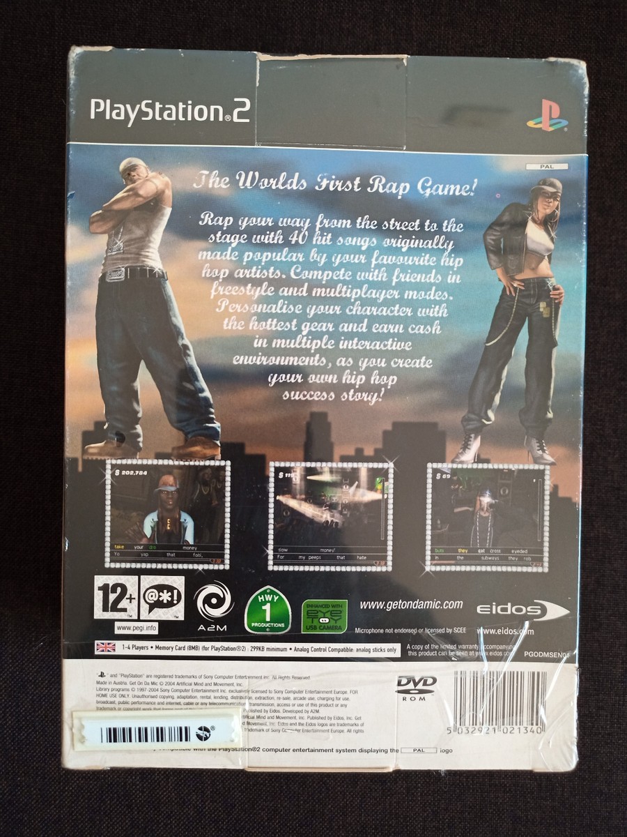 PACK Get On Da Mic Playstation 2 (PS2