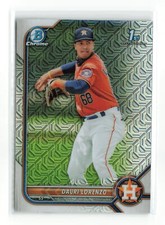 DAURI LORENZO #BCP-11 1ST 2022 BOWMAN CHROME ASTROS MOJO