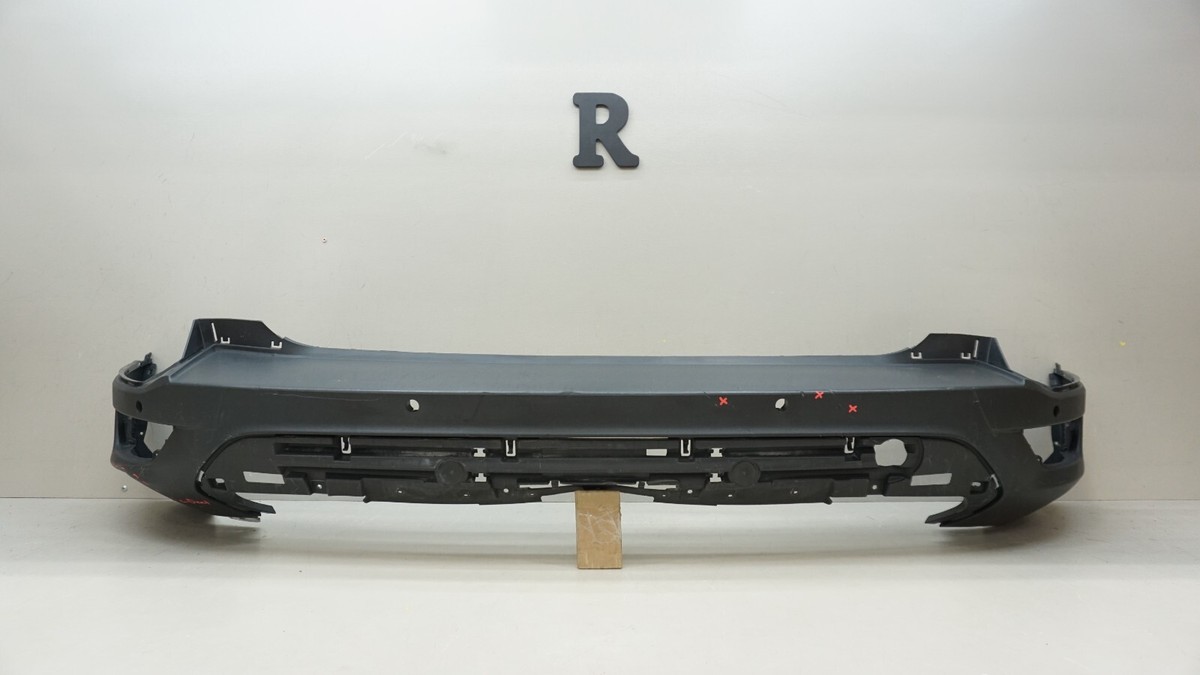 2013-2016 FORD ESCAPE REAR BUMPER COVER PANEL W SENSOR HOLES OEM