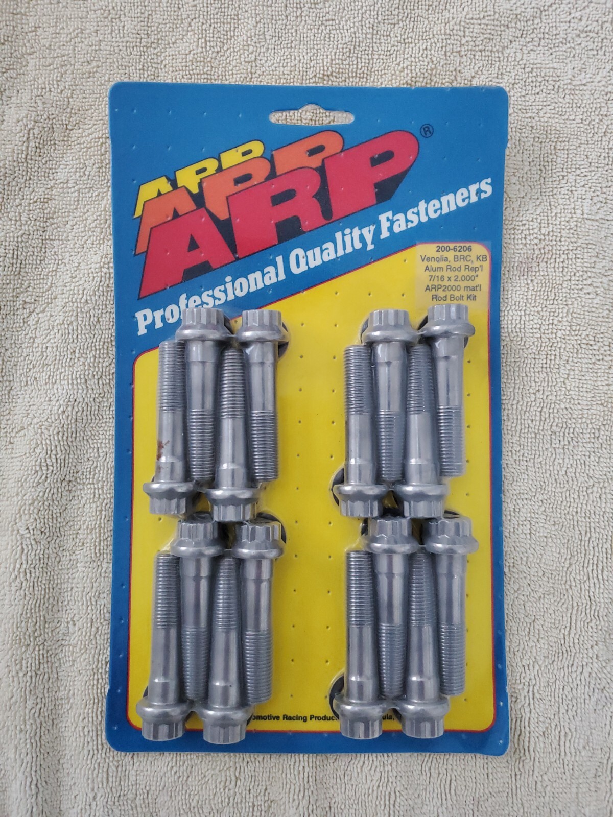 ARP Pro Series Connecting Rod Bolts 2006206, Venolia, Rod Bolt