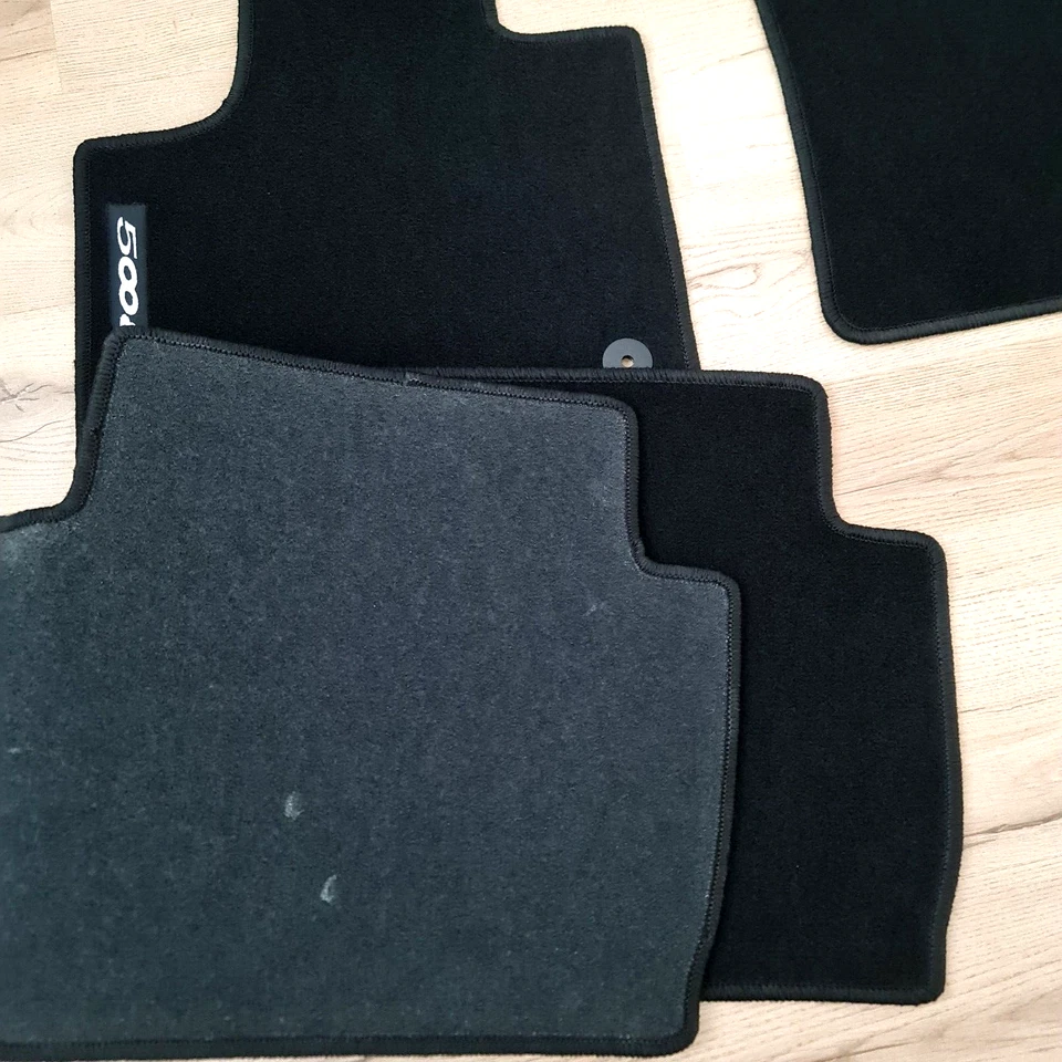 Alfombrillas de terciopelo delanteras coche peugeot 5008 2017-2024 revestimientos alfombras impermeables Foto 3 de 4
