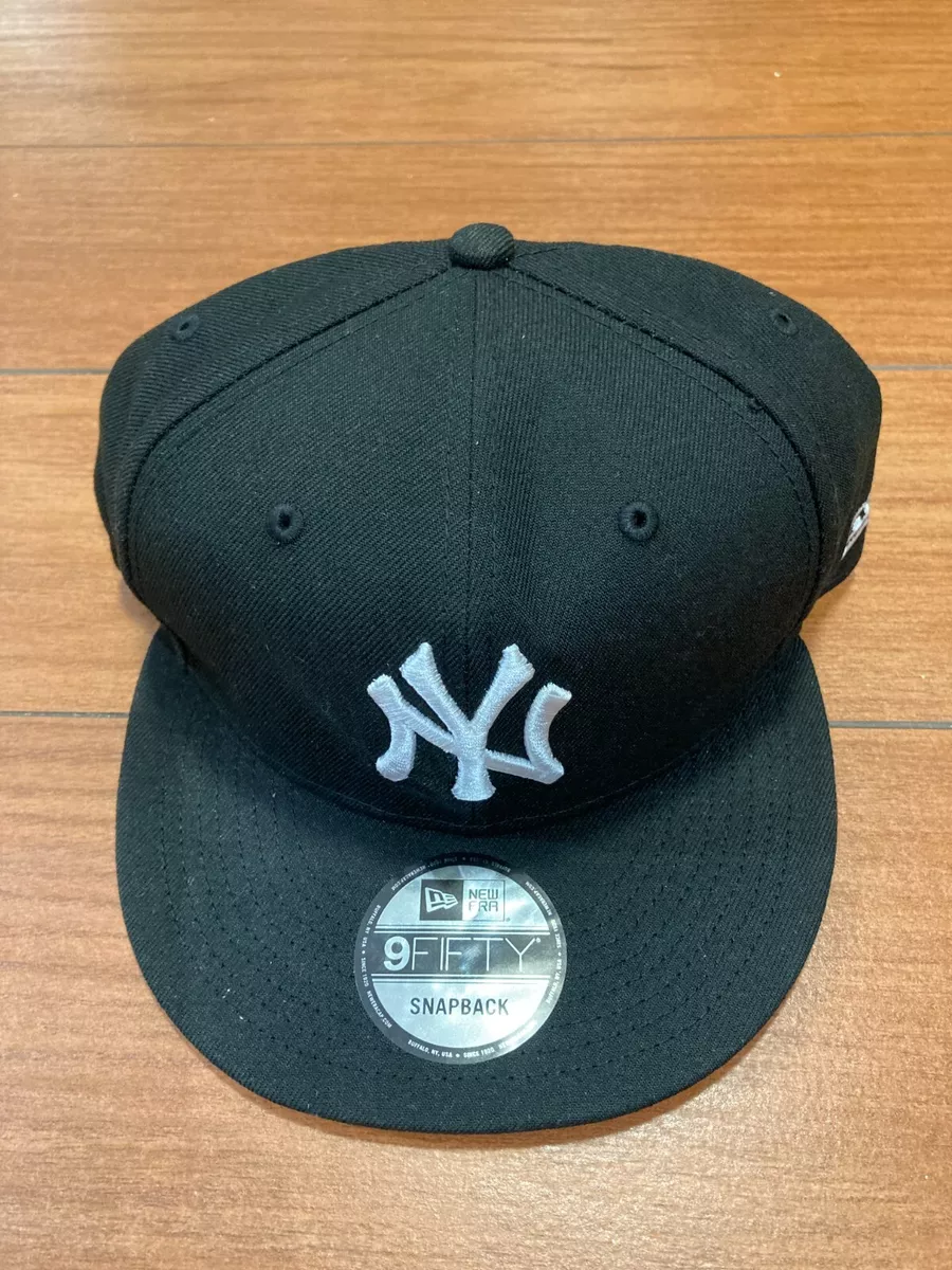 NEW ERA NY Yankees Cap Hat SnapBack Black One Size RN11493 CA40289