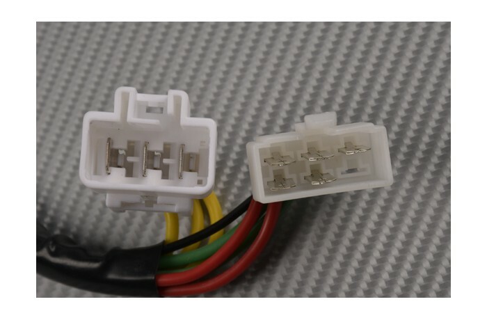 Redresseur tension Honda VTX 1800 N régulateur électrique de rechange pour moto custom 12V - 3