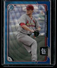 2015 Bowman Corey Littrell BCP53 Chrome Prospects Blue Wave Refractors