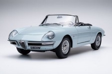 Modellino auto Alfa Romeo 1600 Duetto Spider 1966 blu celeste AR513 1:18 Touring 