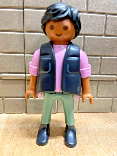 Playmobil character man mesh shirt vest 09 - for custom rare vintage