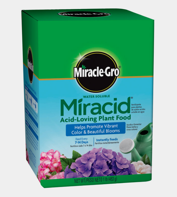 Miracid plant food information