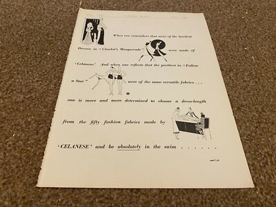 FTWB21 ZEITSCHRIFTENWERBUNG 11X8 FÜNFZIG MODISCHE STOFFE VON CLEANSE
