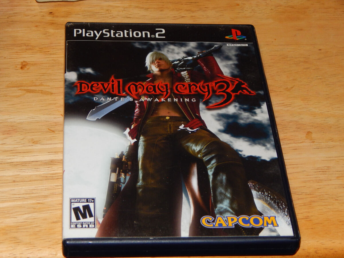 Devil May Cry 3: Dante's Awakening (Black Label) Playstation 2 PS2