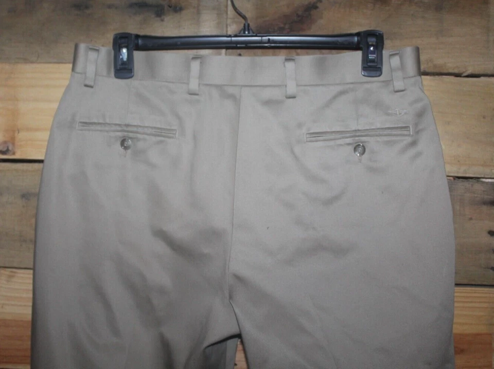 PANTALONES DE VESTIR HOMBRE LEVIS DOCKERS D3 BEIGE FRENTE PLANO - 36X30 Foto 3 de 3