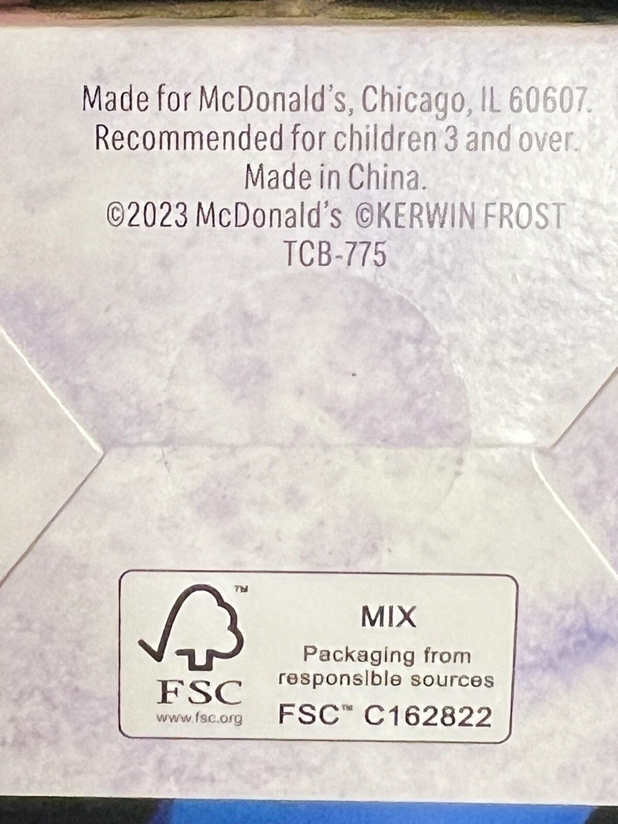 McDonald's Kerwin Frost McNugget Buddies Complete Set All 7