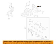 FORD OEM 03-06 Navigator Carrier Components-Drain Plug 390943S101