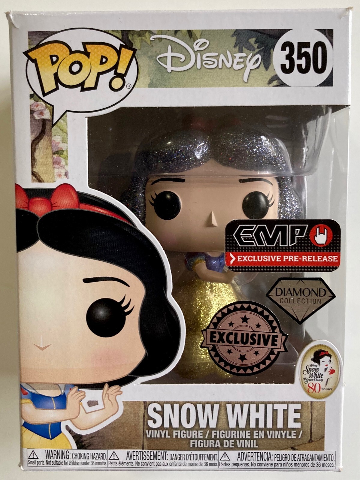 Funko Pop 350 - Figura En Caja Blancanieves.
