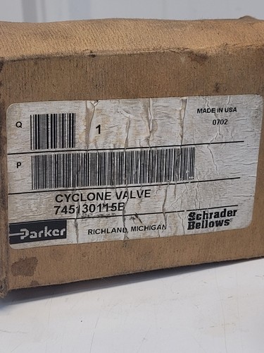 SCHRADER BELLOWS PARKER 745130115B CYCLONE 3 WAY VALVE NEW IN BOX x22 - Picture 4 of 4