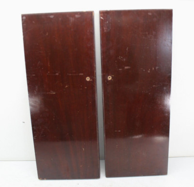 Victor Victrola Wooden Cabinet Doors - Record Phonograph 24-1/2'' x 9-5/8'' inches