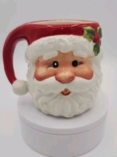 Christmas Santa Mug Ceramic Laurie Furnell 4 ...