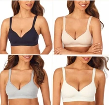 New Women Carole Hochman Seamless Comfort Bra 2 Pack