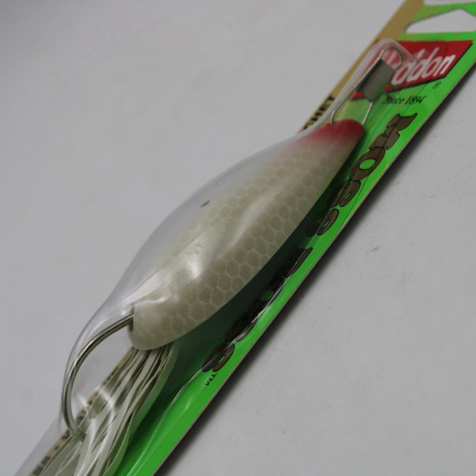 Señuelo de pesca Heddon Moss Boss X0515WHS escamas blancas nuevo en stock 3 pulgadas Foto 3 de 4