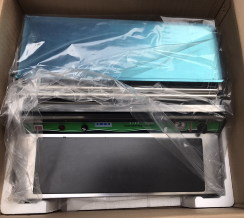 220V Elektrische Heizung Kunststofffolie Versiegelungsmaschine Obstballenpresse Lebensmittelverpackung 45CM - Bild 5 von 7