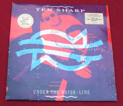 Vinyl LP* Ten Sharp    Under The Water-Line (1991) *RAR & Top Zustand