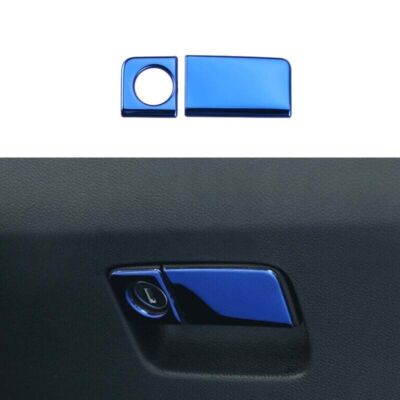 Storage Box Handle Bowl Trim For Honda CRV CR-V 2017-2021 Blue Co-Pilot Titanium