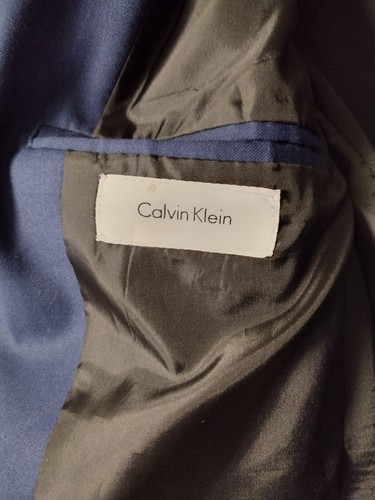 Calvin Klein Boys Blue Suit Jacket Size 14 - Picture 6 of 6