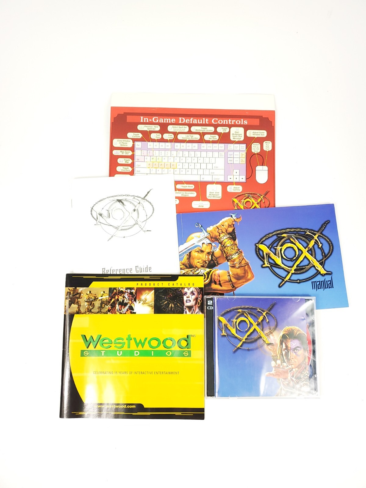 Nox Big Box PC Game 2000 Westwood Studios EA Classics CDRom Action RPG