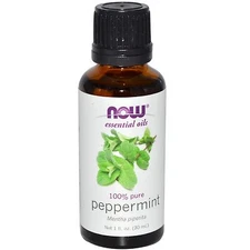 Peppermint (100% Pure), 1 oz - NOW Foods Essential Oils