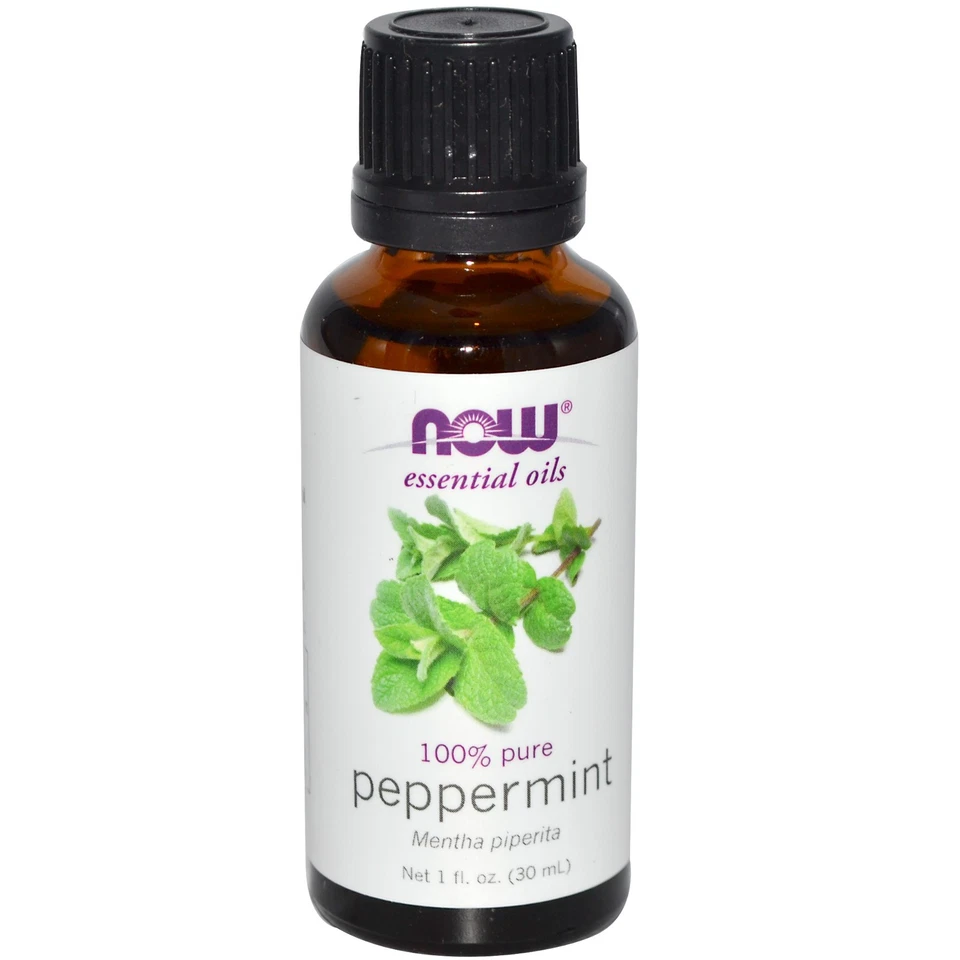 Peppermint (100% Pure), 1 oz - NOW Foods Essential Oils