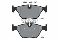 Bremsbelagsatz Scheibenbremse Pagid T1387N FüR BMW 5Er E39 Touring 520 523 525